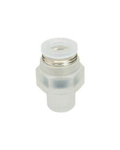Tube Fitting PP Straight Thread material : PP 1อัน