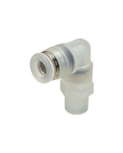 Tube Fitting PP Elbow Thread material : PP 1อัน
