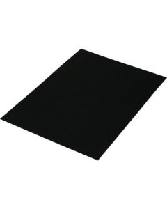 สักหลาดแข็งสีดำ 280 มม. x 200 มม