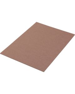 สีน้ำตาลสักหลาดแข็ง 280 มม. x 200 มม