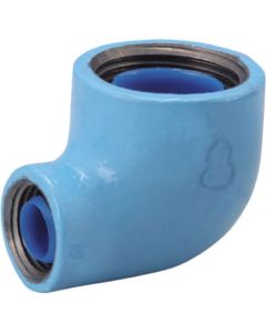 Built-in Plastic core anticorrosive type Malleable Iron pipe fittings 1อัน