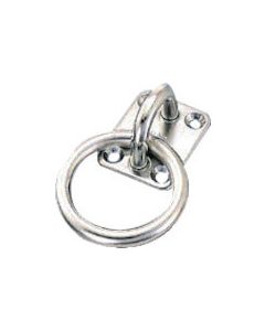 Stainless Steel Eye Plate w/ring 1อัน