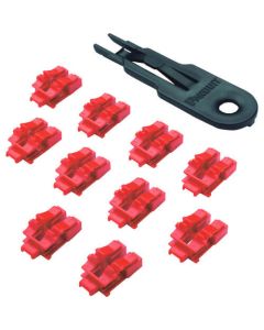 Standard LC Duplex Adapter Blockout Device