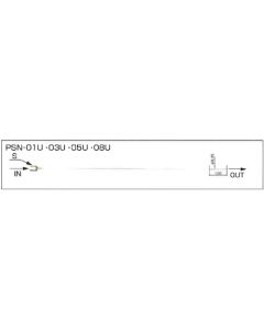 PSN-01U SUS connection pipe Screw lens nut specifications