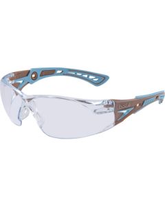 Bolle Safety RUSH+ Color Variation Seatle Mocha Clear Lenses
