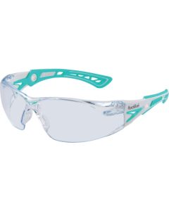 Bolle Safety RUSH+ Color Variation Skandinavian Mint Clear Lenses