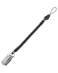 Smartphone strap/Clip type/Metal/50cm/Black 1อัน