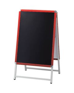 สีแดงสำหรับขาตั้งแผงโปสเตอร์ A1