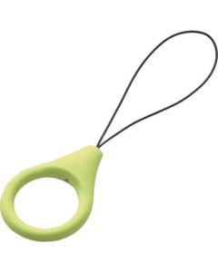 Smartphone strap/Ring strap type/Silicon/S size/Green 1อัน