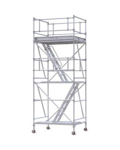 Scaffolds made of aluminum alloy pipes PSW type 1ชุด