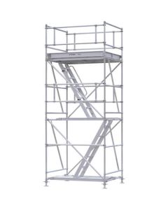 Scaffolds made of aluminum alloy pipes PSW type 1ชุด