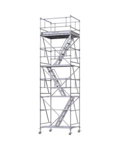 Scaffolds made of aluminum alloy pipes PSW type 1ชุด