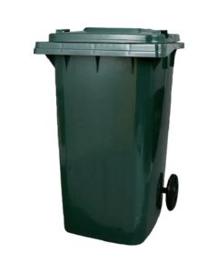 PLASTIC TRASH CAN 240L GREEN