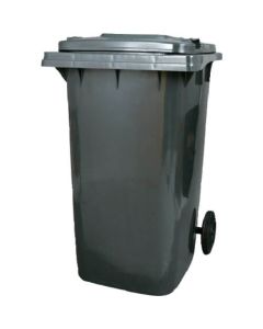 PLASTIC TRASH CAN 240L GRAY