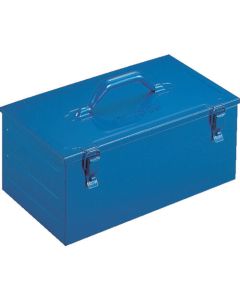 กล่องเครื่องมือเหล็กสองชั้น 360 x 204 x 206 สีน้ำเงิน