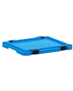 ฝาพร้อมตัวล็อค Polytainer PT-9 สีฟ้า