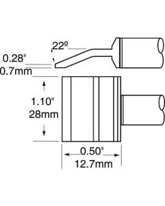 ตลับชิปแหนบแม่นยำ Metcal MX series