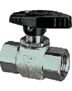 Stainless Steel 4.90MPa Screwed type Ball Valve with Panel Nut