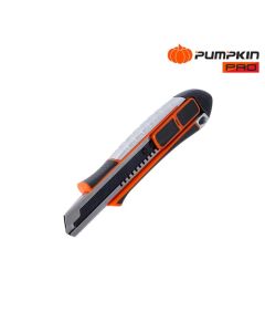PUMPKIN 12123 มีดคัตเตอร์SAFE-LOC Heavy 18mm+Blackseal blade BA818-BL