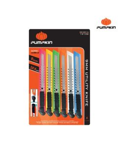 PUMPKIN 12128 มีดคัตเตอร์เล็ก9mm ECO DC-201A 6อัน/แพ็ค