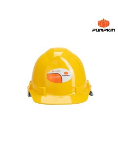 PUMPKIN 20552 หมวกนิรภัยม.อ.ก.ปรับเลื่อน สีเหลือง