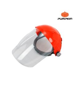 PUMPKIN 20789 หน้ากากนิรภัยป้องกันสะเก็ดแบบใสอย่างดี PC LENS SAFETY FACE SHIELD PTT-FSPC