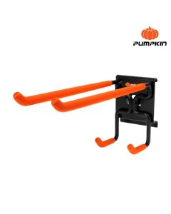 PUMPKIN 20844 Quick Hanger ตะขอแขวนอเนกประสงค์สำหรับงานหนักติดผนัง แบบ ขาตรง 2ระดับ PTT-QSH2620