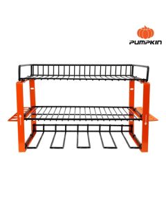 PUMPKIN 20854 Quick Hanger 3IN1ชั้นวางเก็บเครื่องมืออเนกประสงค์3ชั้นพร้อมช่องเก็บเครื่องมือไฟฟ้า+ไขควง