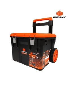 PUMPKIN 20898 Multi Stack กล่องเครื่องมืออเนกประสงค์รุ่นงานหนักกันน้ำ ขนาด400mm พร้อมล้อและด้ามเข็น