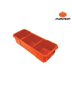 PUMPKIN 20903 Multi Stack กล่องจัดเก็บสี่เหลี่ยมผืนผ้า 3 ช่อง สำหรับOrganizer PTT-ROB3T