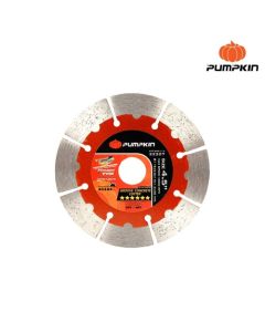 PUMPKIN 22307 ใบตัดเพชรเซาะร่องปูน/คอนกรีต SEGMENT TYPE GROOVE CONCRETE 4.5นิ้ว PTT-SGC115