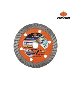 PUMPKIN 23101 ใบเพชร 3 นิ้ว ตัดกระเบื้อง/หินอ่อน Turbo Type PTT-76TUR
