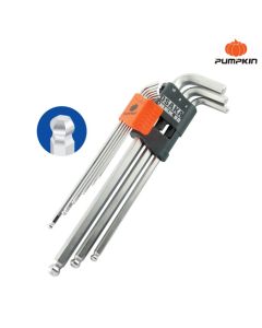 PUMPKIN 28520 หกเหลี่ยมโอซาก้าS2ยาวพิเศษ หัวบอล 6mm (6 อัน/แพ็ค)