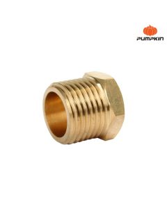 PUMPKIN 31471 ข้อต่อลดเหลี่ยมทองเหลือง รุ่น APOLLO 3/4*3/8