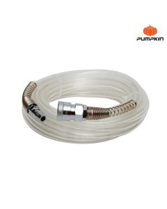 PUMPKIN 31524 สายลมแบบตรง+coupler 15M รุ่นAPOLLO สีใส5*8