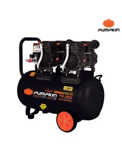 PUMPKIN 31543 ปั๊มลมไม่ใช้น้ำมัน MEGATON II 600W X 2 50L PTT-M600W50