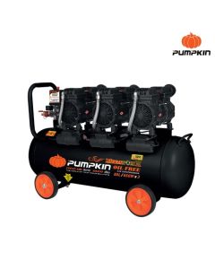 PUMPKIN 31544 ปั๊มลมไม่ใช้น้ำมัน MEGATON II 850W X 3 80L PTT-M850W80