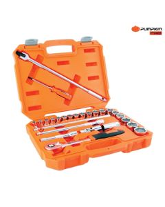 PUMPKIN 40263 ชุดเครื่องมือลูกบ๊อกซ์-ไขควง 1/2" EVO XI-ON 27ตัว/ชุด PRO-EVO27X