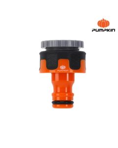 PUMPKIN 42283 ข้อต่อก๊อกน้ำ 2IN1 แบบหุ้มยาง 3/4"-1/2" PTT-STAP2IN1