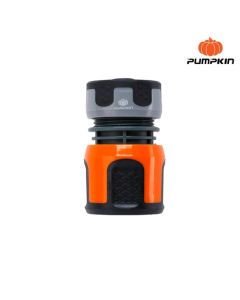 PUMPKIN 42293 ข้อต่อสายยาง มีวาวล์ แบบหุ้มยาง 1/2" -5/8" PTT-HCN1258SV