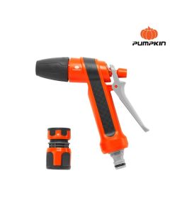 PUMPKIN 42302 ชุดปืนฉีดน้ำ 2 ฟังก์ชั่น พร้อมข้อต่อสายยาง 1/2"-5/8" PTT-2WPC1258