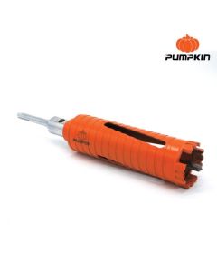 PUMPKIN 44324 Xtreme โฮลซอกระบอกหัวเพชรเจาะผนังปูน 51mm SDS Plus PTT-DCB51