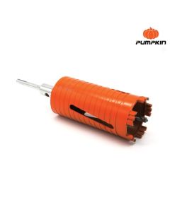 PUMPKIN 44326 Xtreme โฮลซอกระบอกหัวเพชรเจาะผนังปูน 76mm SDS Plus PTT-DCB76