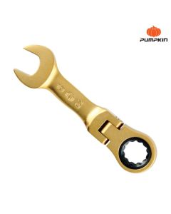PUMPKIN 44771 ประแจแหวนฟรีพับได้-ปากตายข้าง(ตัวสั้น) STUBBY ULTRA CR-V 9mm