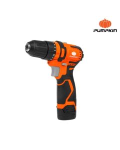PUMPKIN 50210 J-Series 12V สว่านกระแทกไร้สาย Compact ไร้แปรงถ่าน 10mm J-10IMDCB-202K