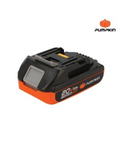 PUMPKIN 50263 P20 แบตเตอรี่ลิเธียมไอออน ขนาดความจุ 2.0Ah (แอมป์อาวว์) P20V-B2A