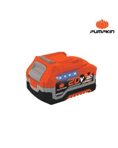 PUMPKIN 50397 X20 แบตเตอรี่ลิเธียมไอออน ขนาดความจุ 4.0Ah (แอมป์อาวว์) X20V-B4