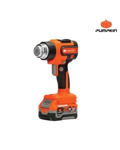 PUMPKIN 50455 INFINITY POWER 20V เครื่องเป่าลมร้อนไร้สาย 2ระดับ ปรับได้ 20V Li-ion INF-255CHG-401K-X20