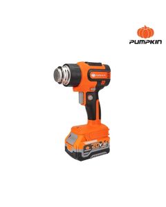 PUMPKIN 50457 INFINITY POWER 20V เครื่องเป่าลมร้อนไร้สาย 5ระดับ ปรับได้ 20V Li-ion INF-555CHG-401K-X20
