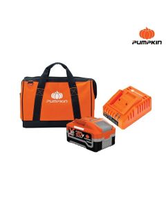 PUMPKIN 50558 ชุดแบตเตอรี่ X20 6.0Ah และเครื่องชาร์จแบตเตอรี่ XTREME พร้อมกระเป๋าเครื่องมือช่าง X20V-B6C24